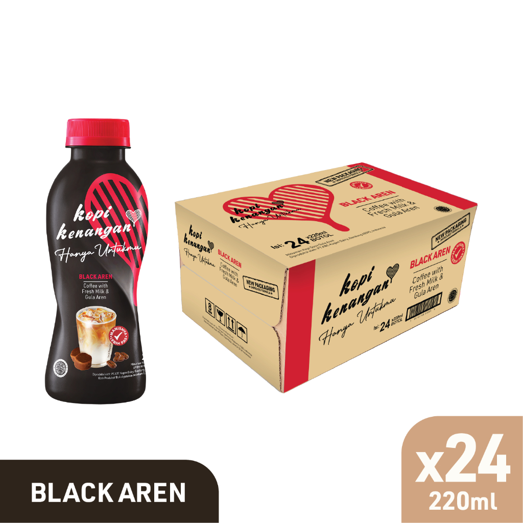 

Kopi Kenangan Hanya Untukmu Black Aren 220ml x 24