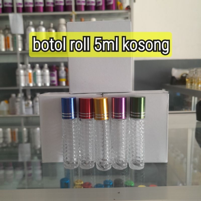 Botol Roll On 5 Ml  Botol Roll On Ulir Kosong Botol Parfum Botol Parfume Kosong Parfum Roll On Botol