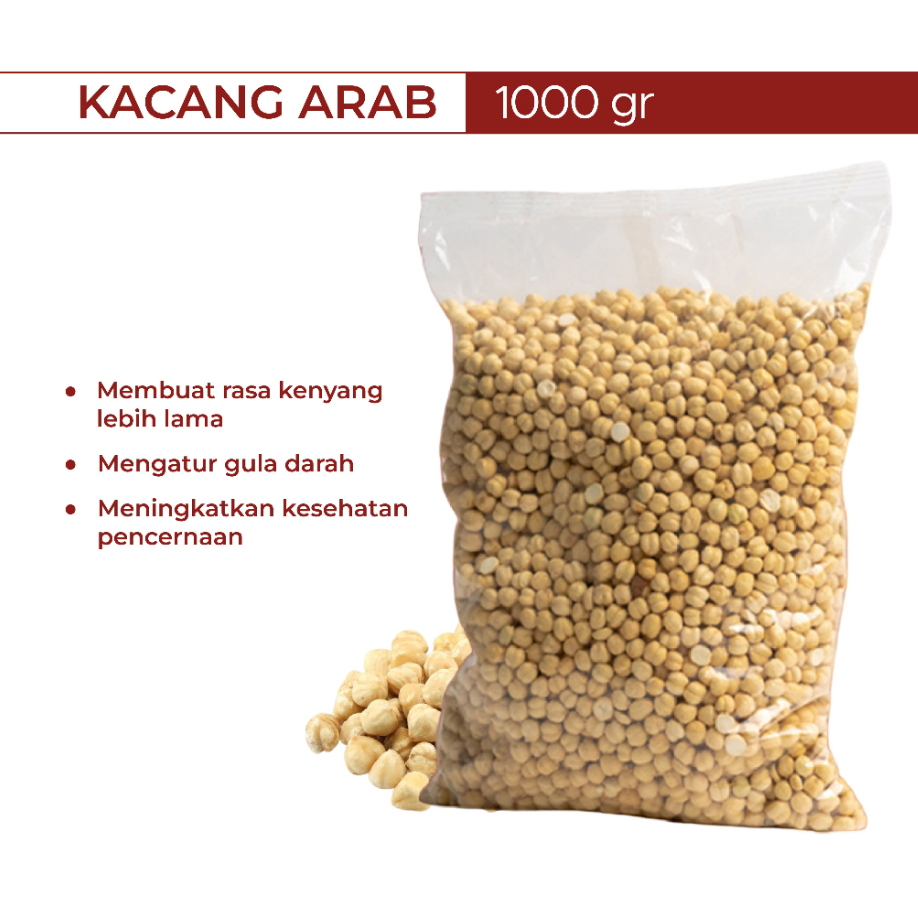 

Kacang Arab 1kg Kacang Arab Panggang Oleh Oleh Haji Umrah