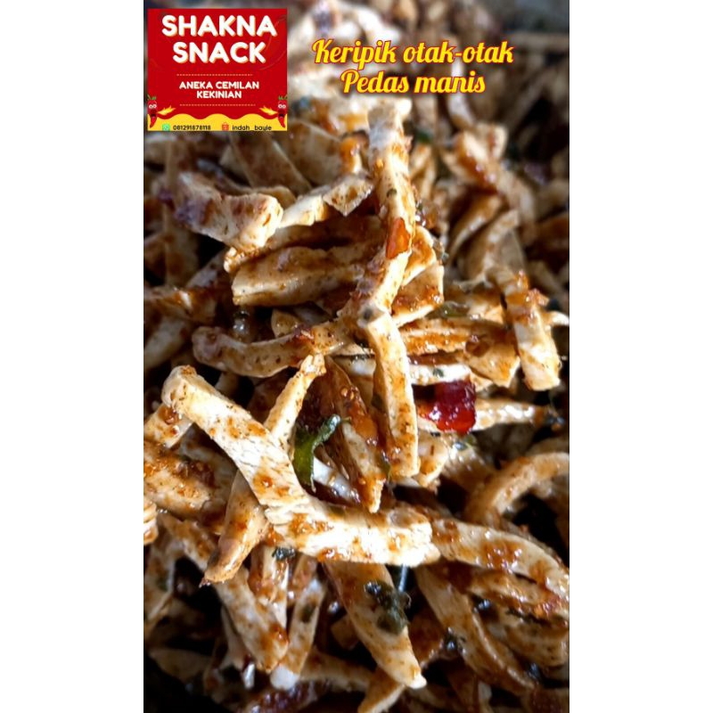 

PROMO!!!keripik otak otak 250gram
