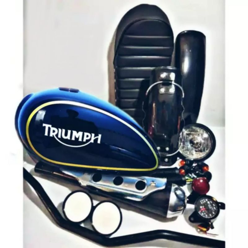 Paket Japstyle lengkap motor custom pnp bison thunder Tiger