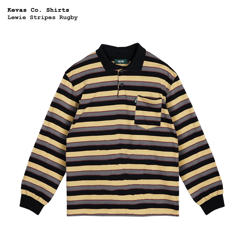 Kevas Lewie Stripes Rugby / Polo Shirt