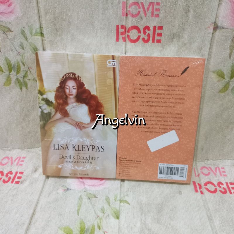 BUKU NOVEL ROMANSA MUSIM PANAS (DEVIL'S DAUGHTER) BY LISA KLEYPAS