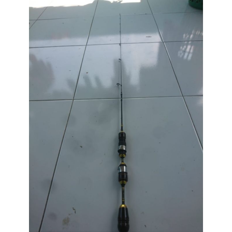 joran pancing micro/wader bahan carbon sutet panjang 120cm