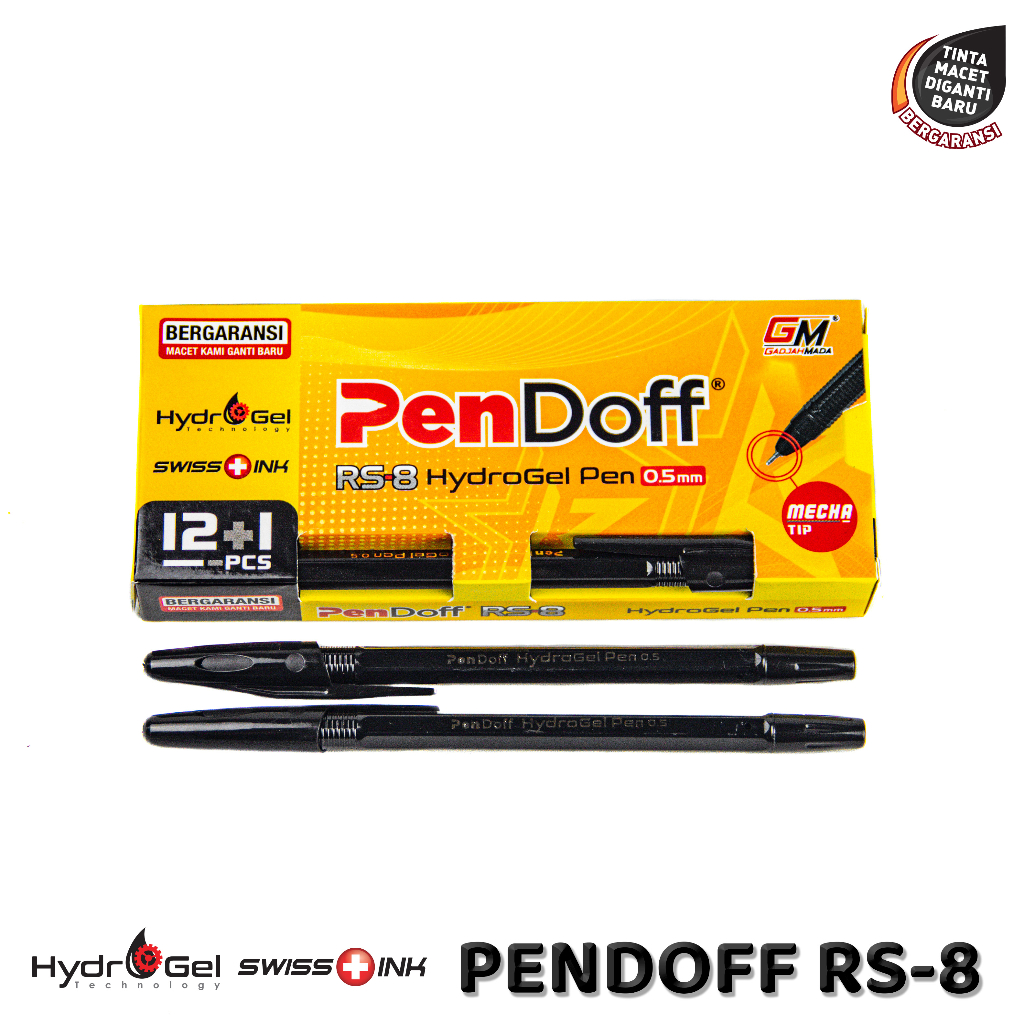 

SemiGel Pena Pulpen GadjahMada GM-SR8 HydroGel PENDOFF 0,5mm