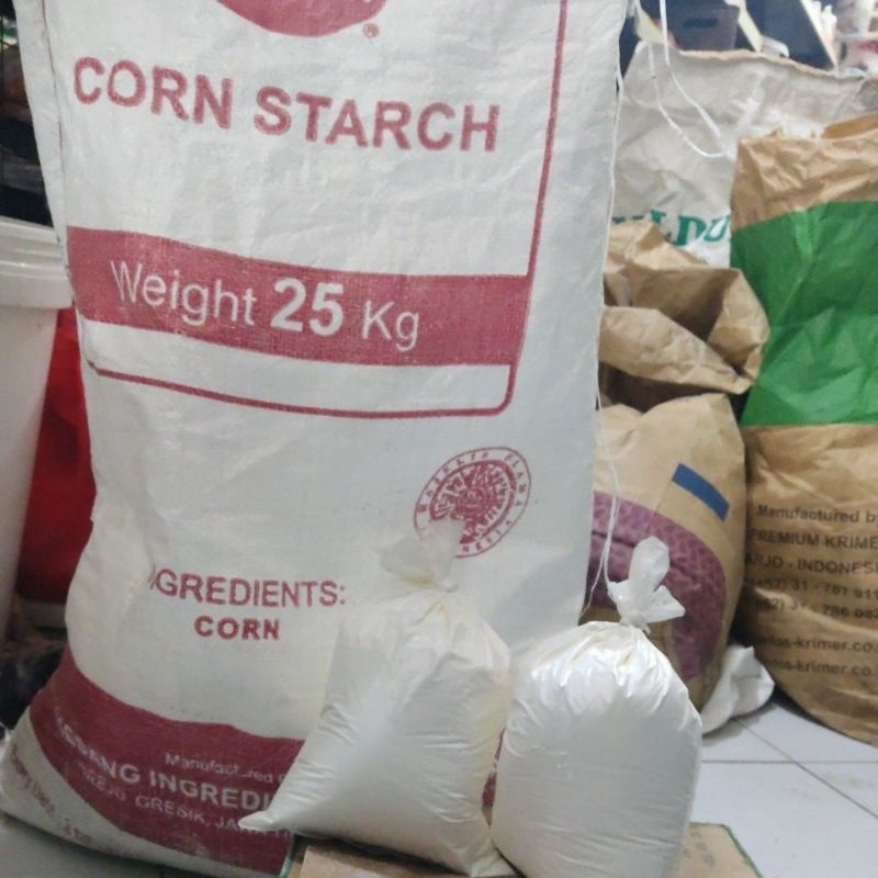 

tepung maizena corn tepung jagung repack 250 g dan 500 g