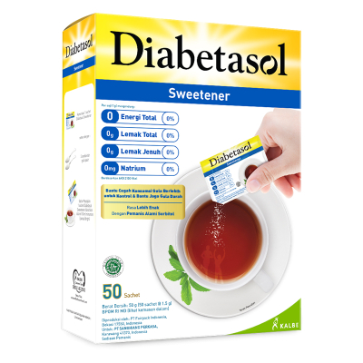 

Diabetasol Sweetener Gula Zero Calorie 50 g