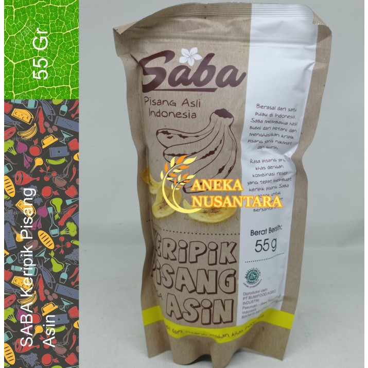 

SABA Keripik Pisang Asin 55 Gr Kripik Pisang 55g