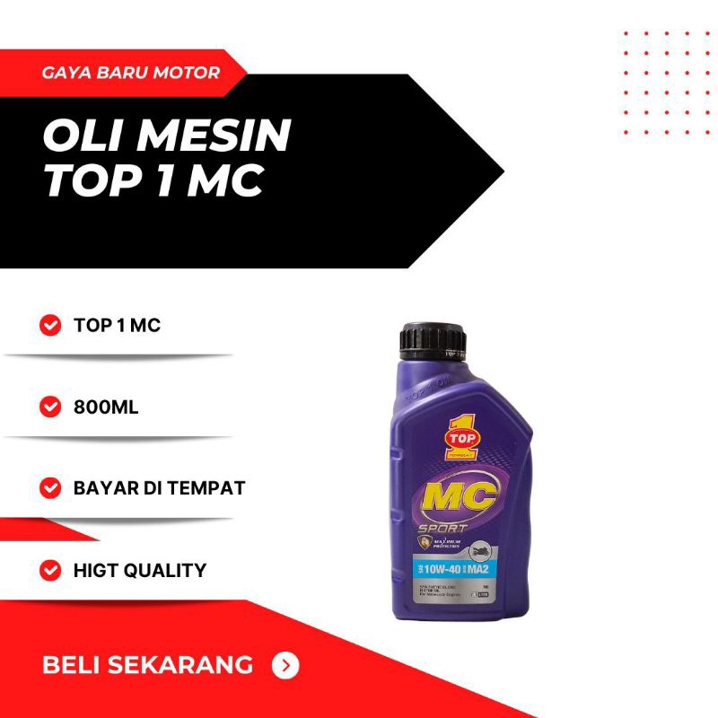OLI TOP 1 MC SPORT 800ML 10W 40