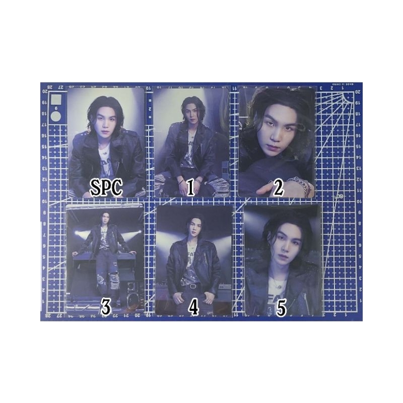 Mini Photocard MPC D-DAY Suga Agust D Merch Official Suga BTS Trading Card