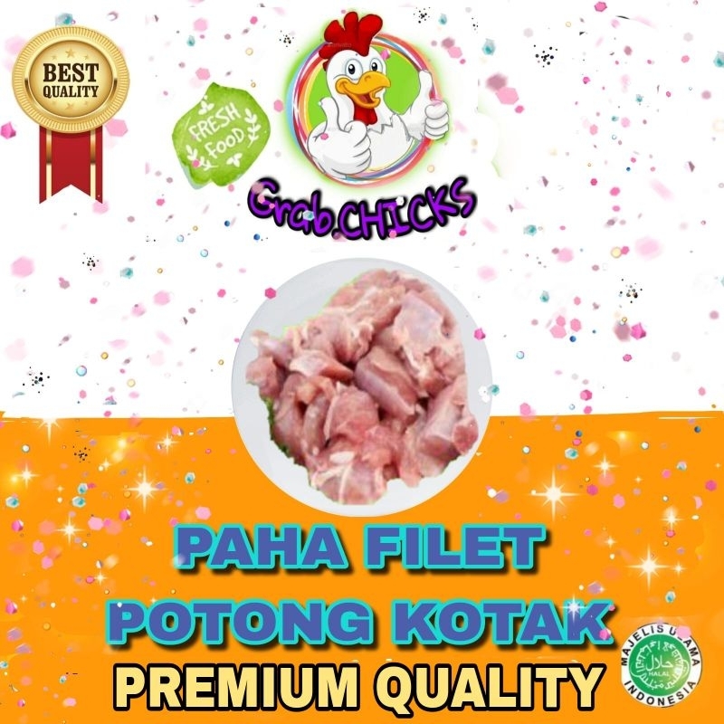 

Daging Paha Fillet Potong Kotak / Dadu
