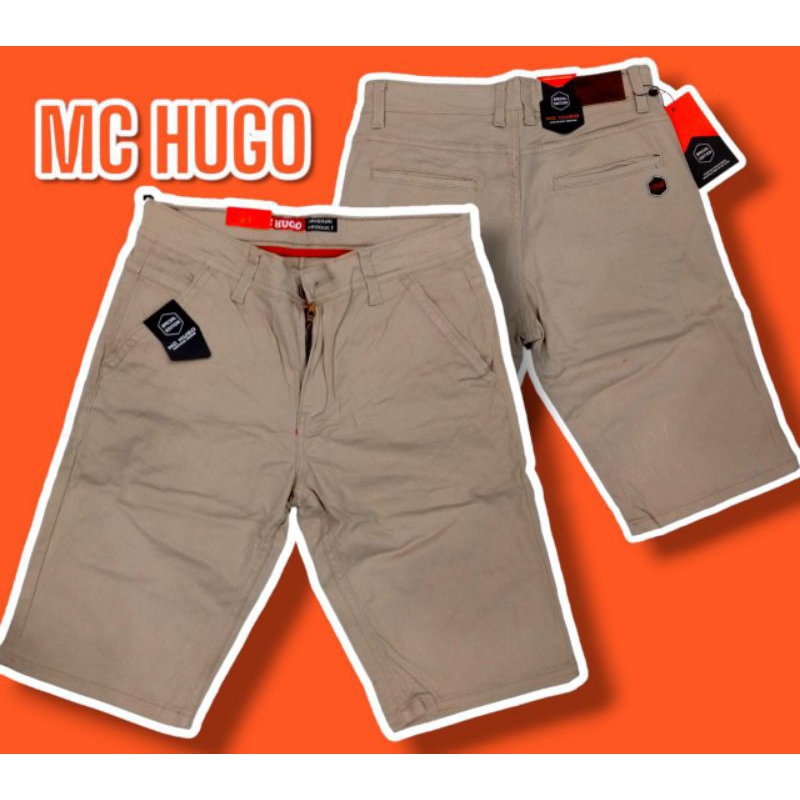 Celana Pendek Chinos Pria MC HUGO ORIGINAL