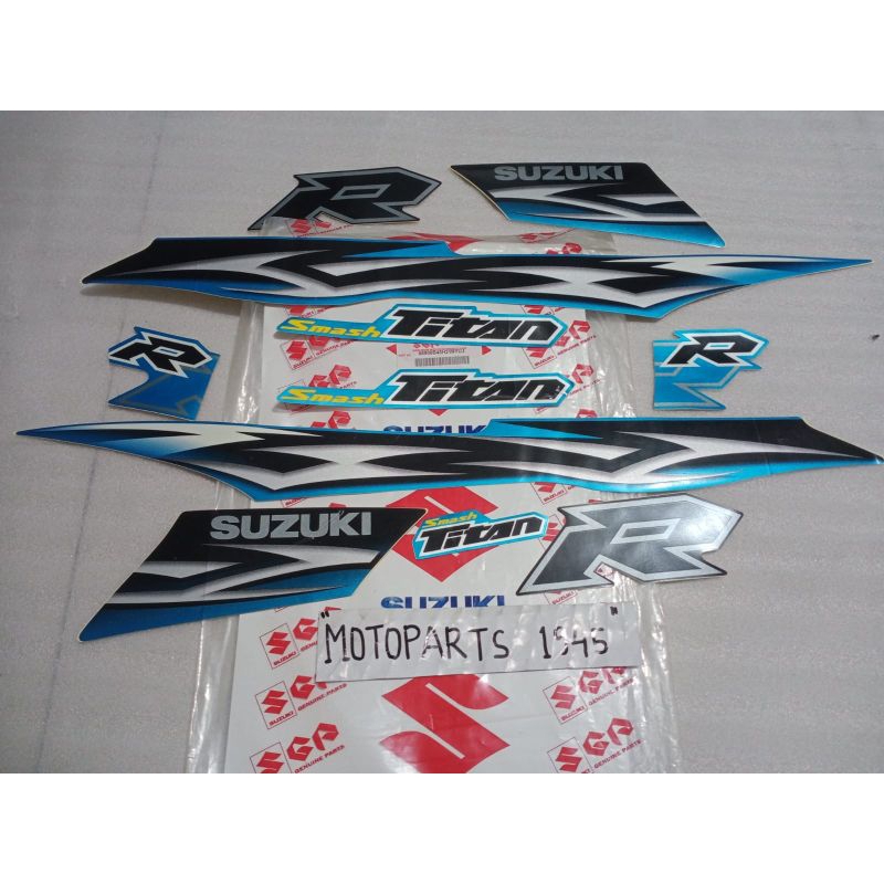 STIKER STRIPING BODY SUZUKI SMASH TITAN SET ORI SGP