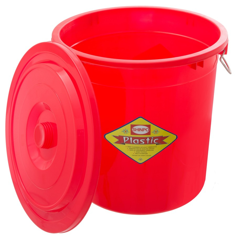 Ember / Tong Air 50 Liter Dengan Tutup Shinpo 150 T