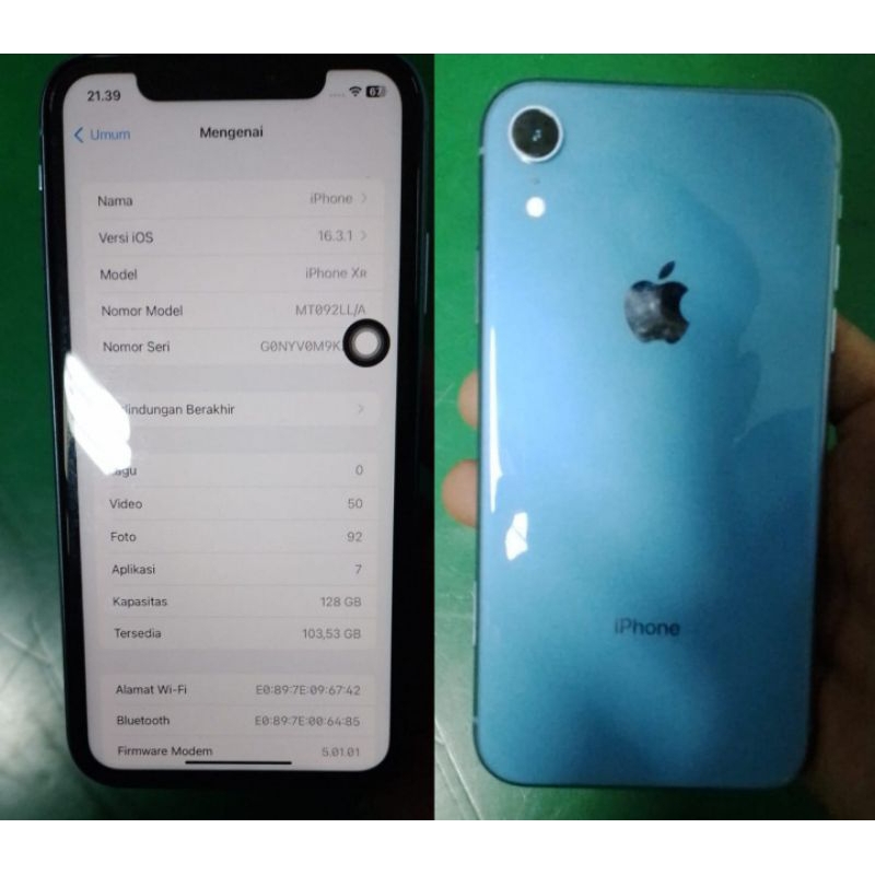 iphone Xr 128Gb Second