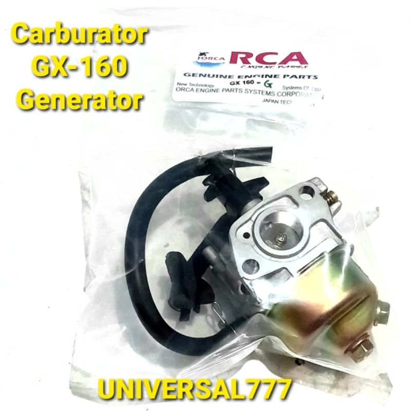 Gx160-G Carburator Carburetor Kaburator Karburator Karbulator Genset 2500 Watt Generator Honda GX160