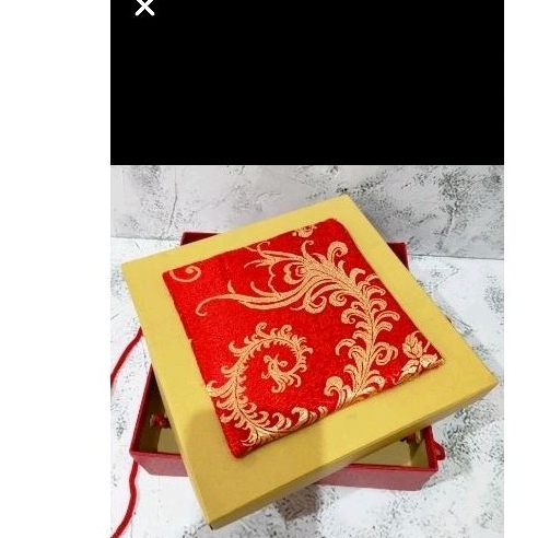 

Hardbox kombinasi Kain Chongsam uk 20x20x6