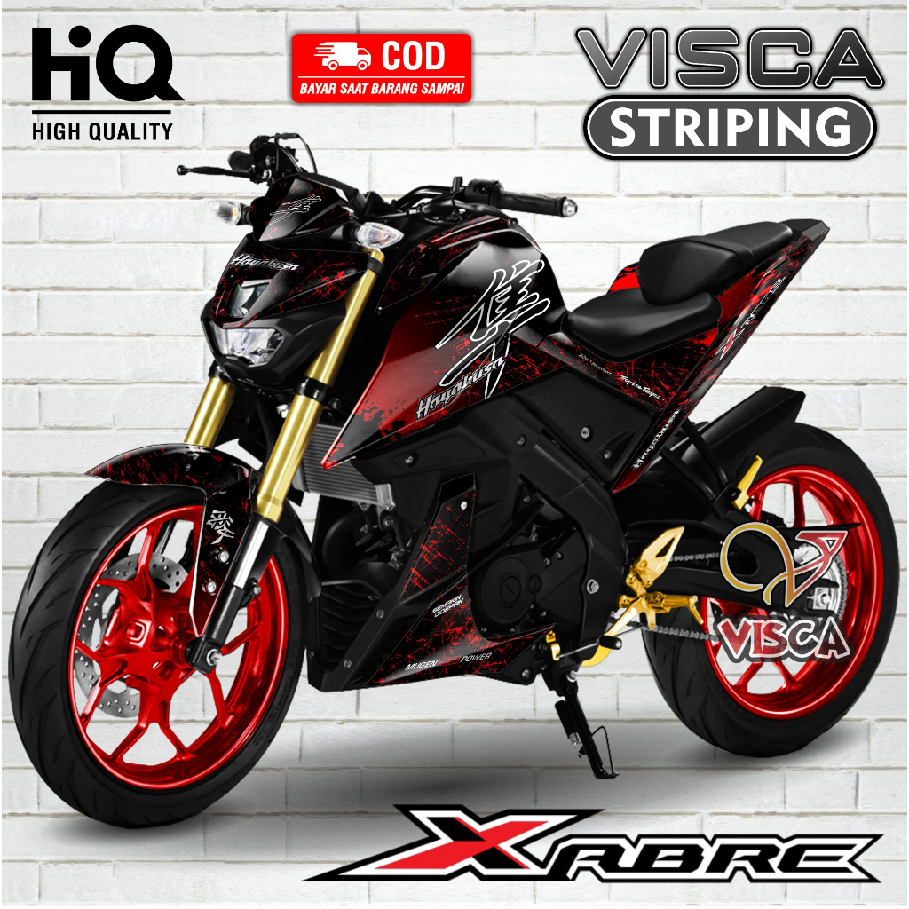 Decal Xabre - Stiker Xabre - Dekal Xabre Full Body - Striping Xabre Variasi - Decal Hologram Xabre H