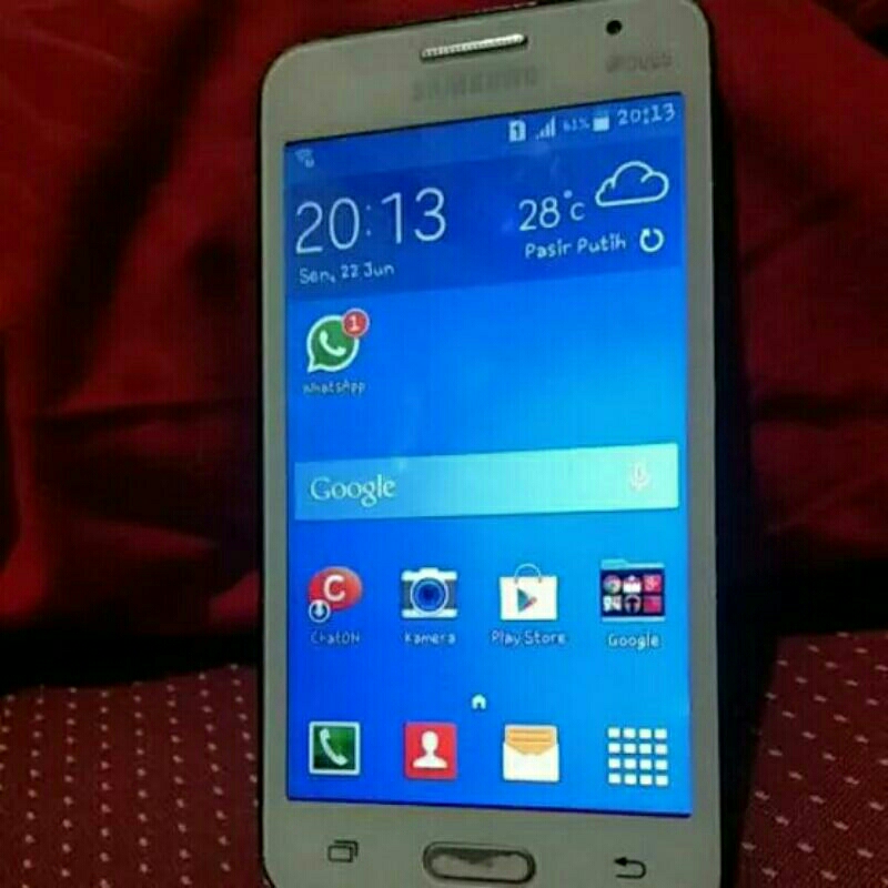 LCD tc hp Samsung core 2 SM g355h