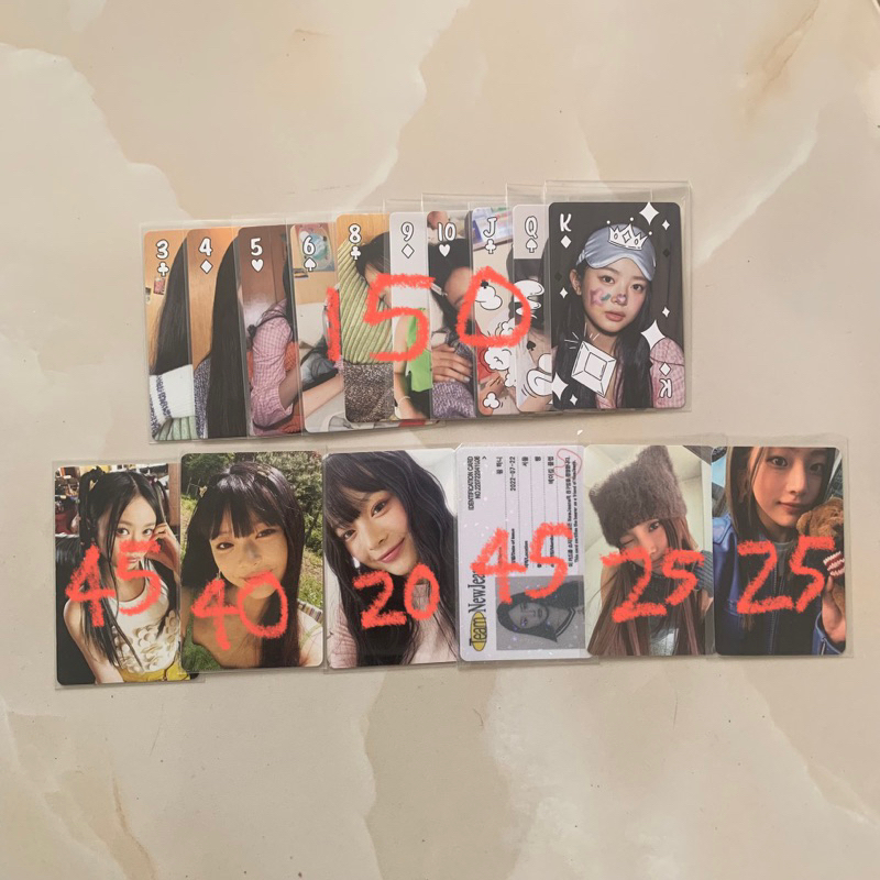 Hanni Season Greeting 2023 Set Newjeans Bag Tink Tinker Bell IDC ID Card Hyein Wink Minji Teddy