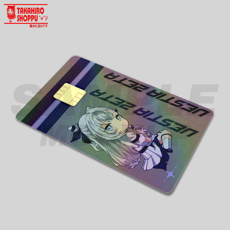 

Garskin Sticker Cover Kartu ATM HOLOLIVE - VESTIA ZETA #2