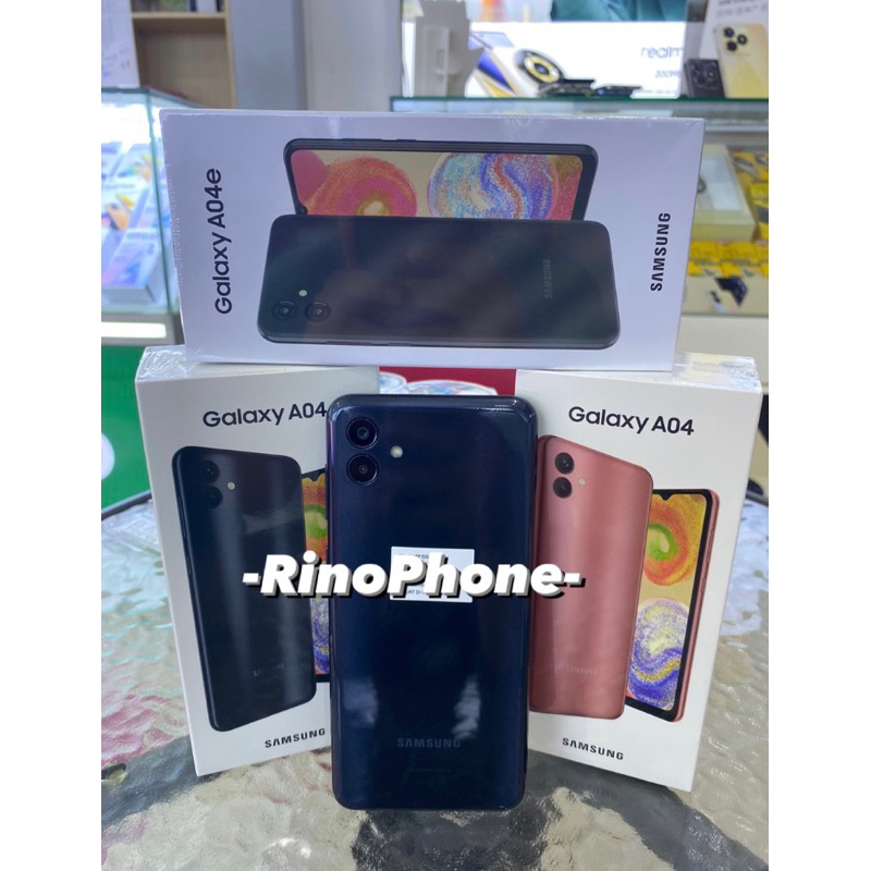 Hp Samsung A04e Ram 3/32Gb & A04 Ram 4/64Gb New (Baru)