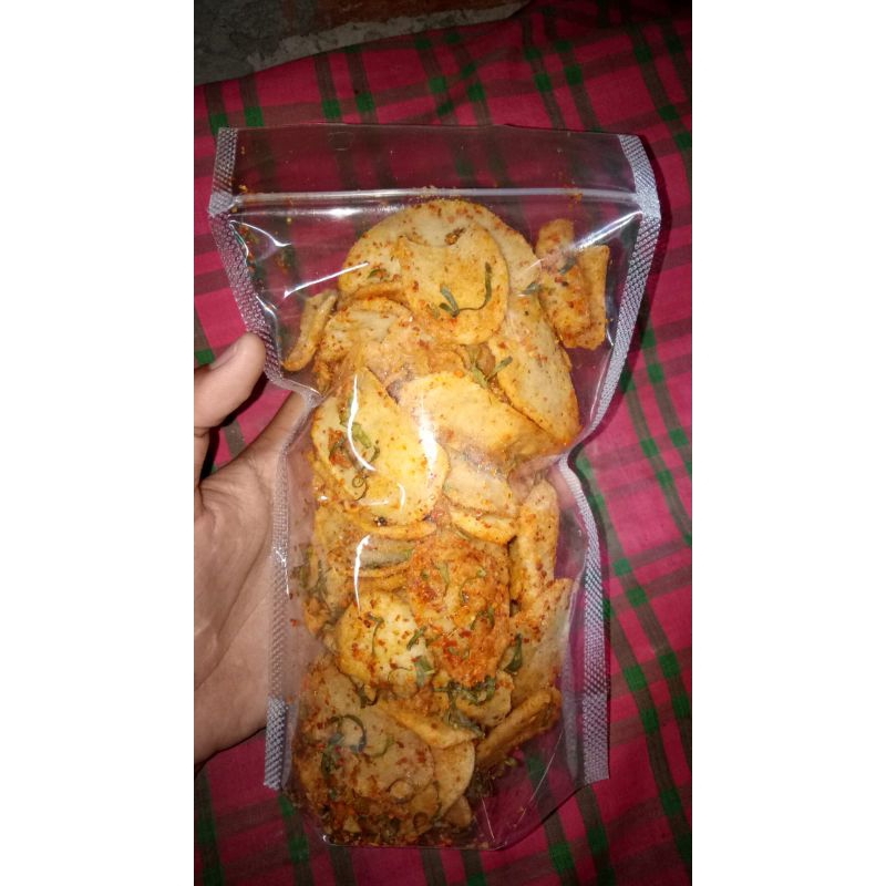 

Basreng Tipis Pedas Daun Jeruk