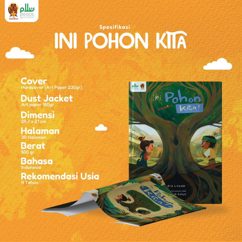 Buku Anak Ini Pohon Kita by Little Quokka