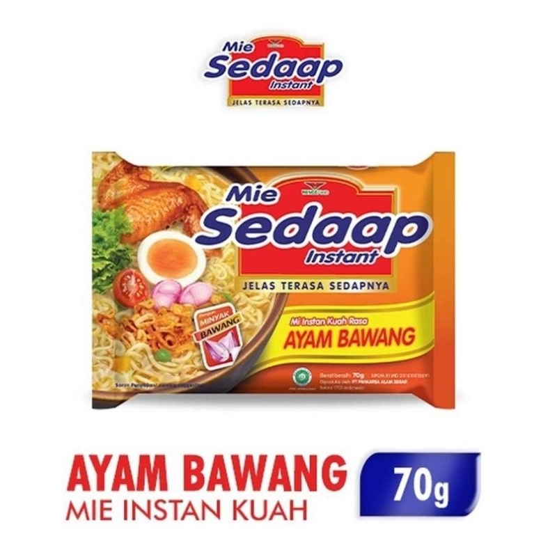 

Sedaap Korean/ayam bawang 85gr