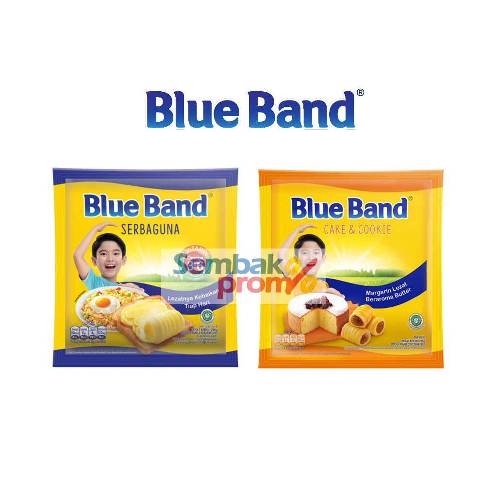 

Blue Band Serbaguna Cake Cookie Margarin 200gr Sachet