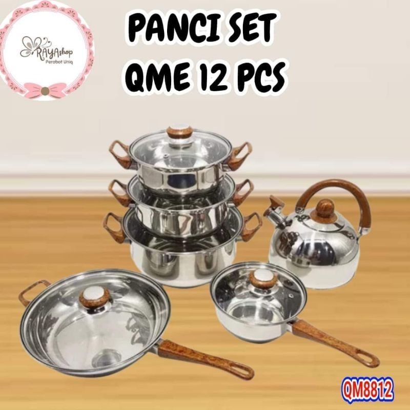 PANCI SET QME 12 PCS TERMURAH
