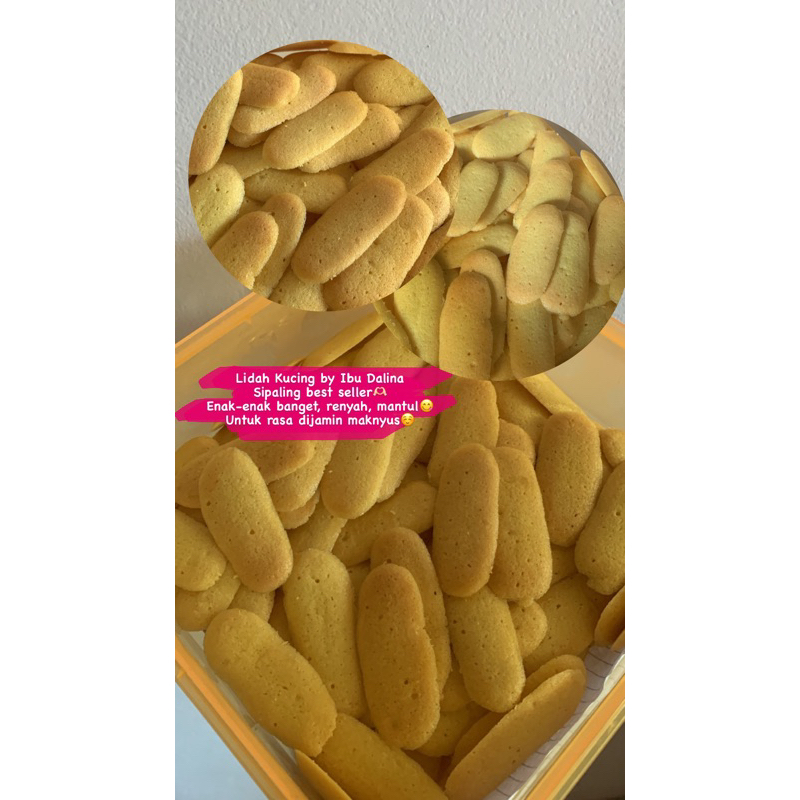 

Lidah Kucing by Ibu Dalina || fotonya kami take sendiri