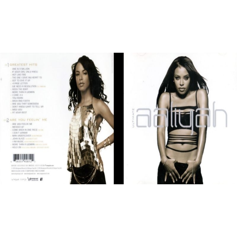 Aaliyah cd album ultimate aaliyah 2005