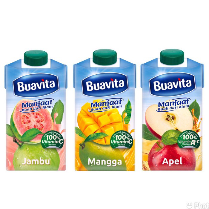 

Buavita guava / manggo / apel 500 ml (Buavita jambu / mangga / apel 500 ml)