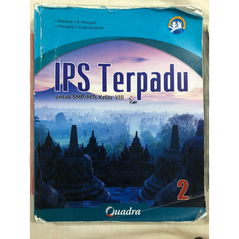 Buku IPS terpadu 2 quadra kelas 8 smp
