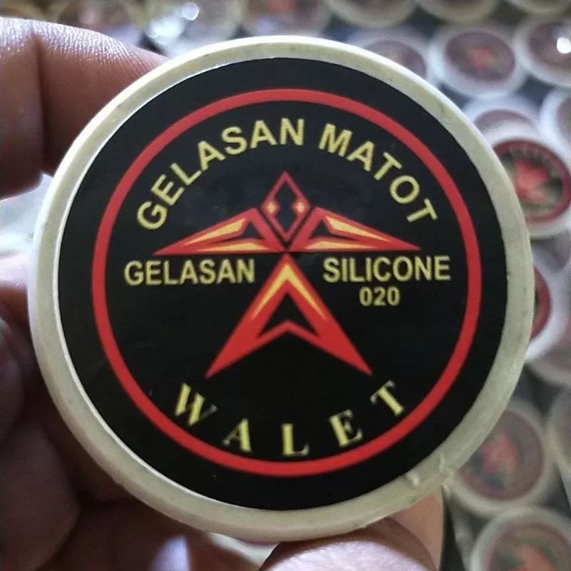 Gelasan WALET MATOT bahan hitam Ukuran 020 klos bogel