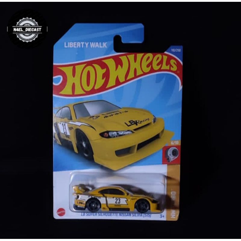 Hotwheels LBWK Nissan Silvia S15 Kuning