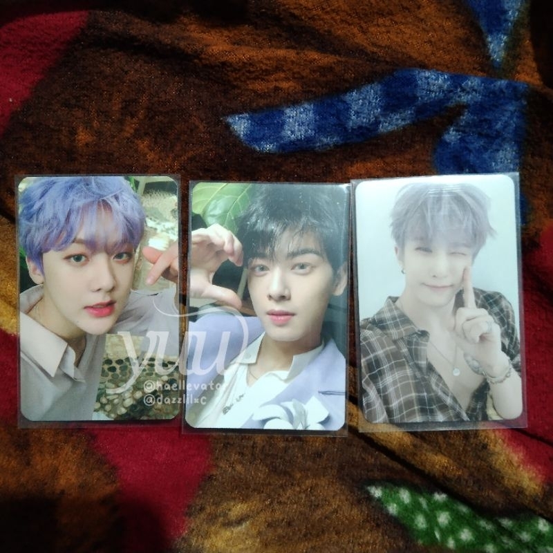 wts pc eunwoo sanha astro all light album poca photocard set only