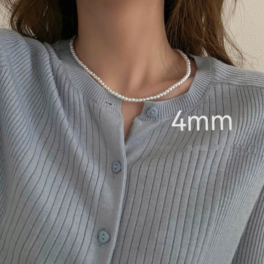 Haru Haru - Pearl Necklace 4mm
