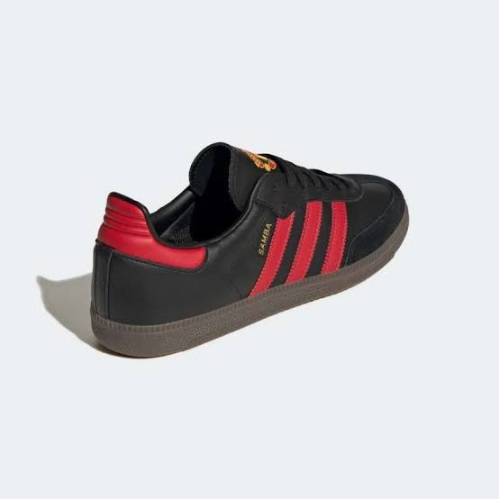 SEPATU ADIDAS SAMBA OG BLACK RED MADE IN VIETNAM 39 - 44