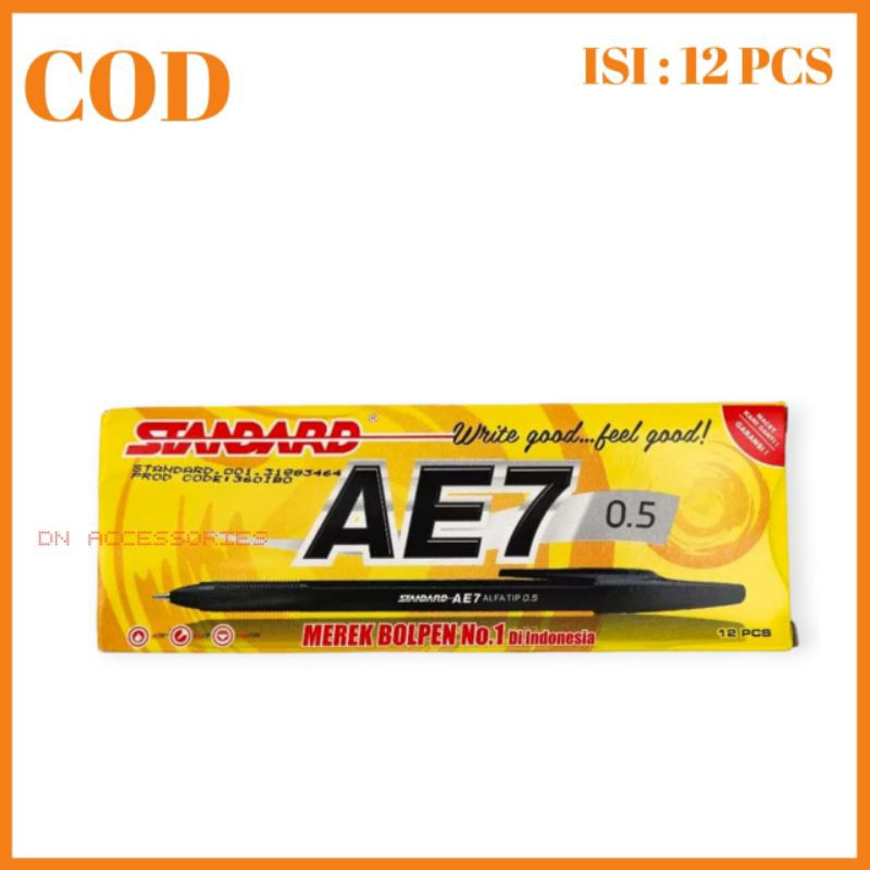 

Pena Bolpen Standard AE7 Lusin