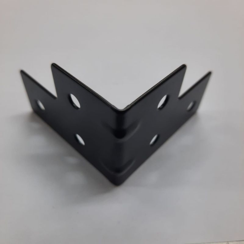 siku L hardcase hitam besi siku hardcase corner hardcase hitam