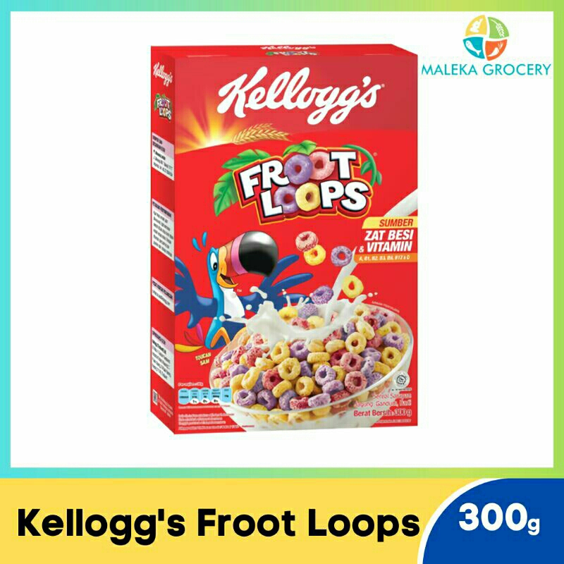 

Kelloggs Froot Loops 300 gram