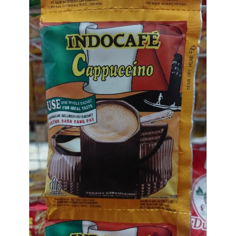 

INDOCAFE CAPPUCCINO SACHET