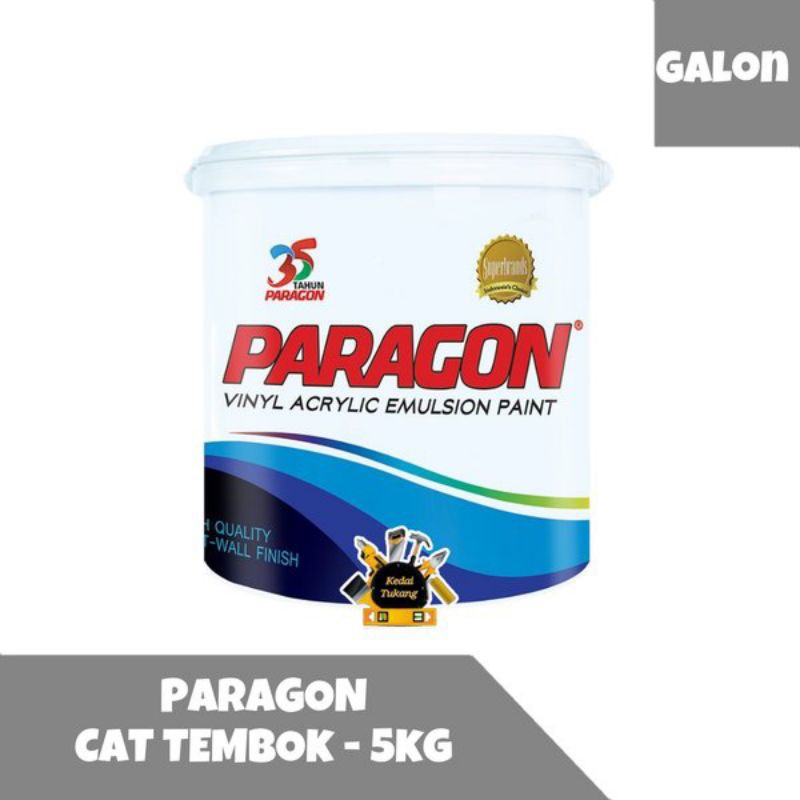 cat tembok paragon 5kg warna