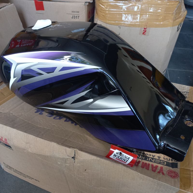 Tangki tank tanki bensin assy scorpio Z hitam silver 2007 2008 | 5BP-F4100-DO-PO