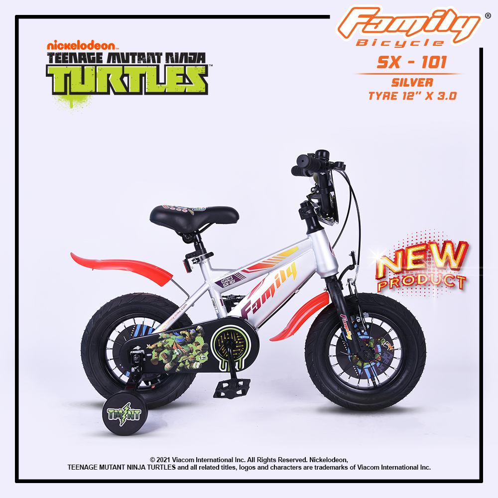FAMILY Turtles 12 16 inch Sepeda Anak Cowok BMX