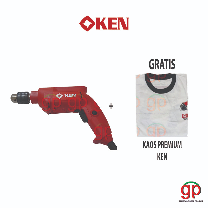 MESIN BOR TEMBOK 13MM 6813 ERD KEN IMPACT DRILL 6813ERD