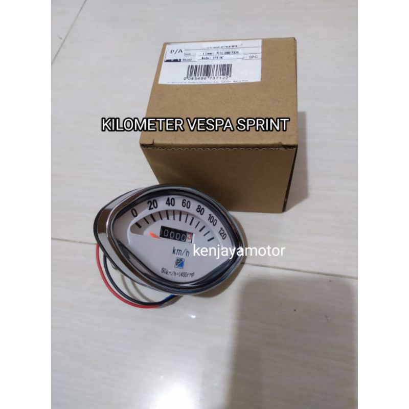 KILOMETER SPEEDOMETER VESPA SPRINT