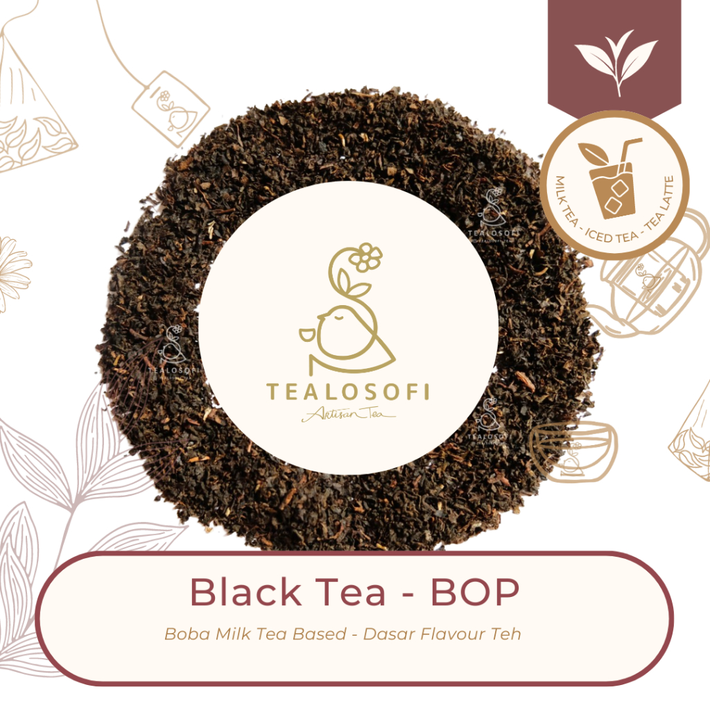 

Black Tea - Boba Milk Tea Based - Dasar Flavour Teh